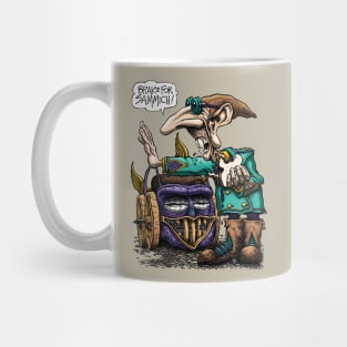 Brake for sammich! Mug